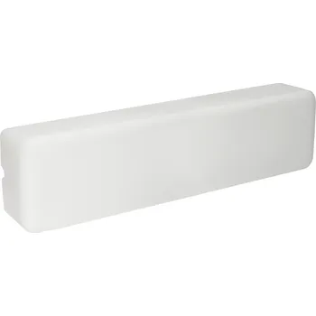 Venkovní osvětlení Linea Light 7810N MyWhite_B, obdélníkové venkovní svítidlo z bílého polyethylenu, 17W LED 4000K, délka 50cm, IP65