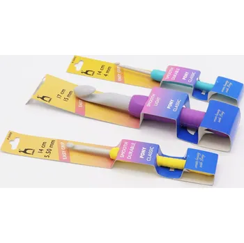 Nástroj na niť a příze Háček PONY Easy Grip 3,5mm
