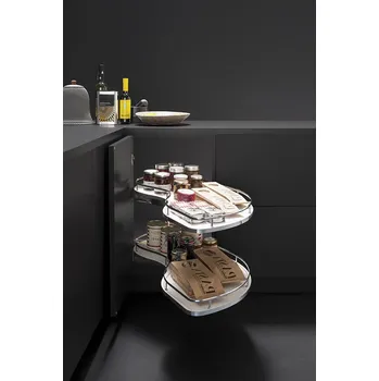 Nábytkové kování K-VIBO FLY 3.0 GALAXY bílé dno/reling chrom P 600/655-705 (K-VIBO FLY 3.0 GALAXY bílé dno/reling chrom P 600/655-705)