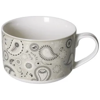 Hrnek béžová Shanti 0,5l BRANDANI (Barva-béžová)