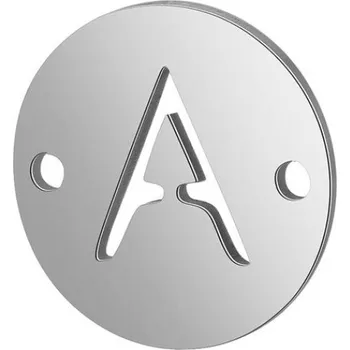 Šperk Šperky4U Ocelová komponenta - písmeno - iniciála - OK1245-A