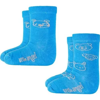 Oblečení a móda Ponožky dětské set obrázek Outlast® - modrá 25-29 | 17-19 cm