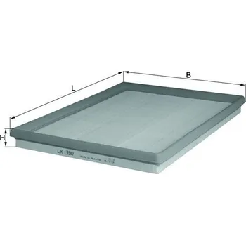Vzduchový filtr Vzduchový filtr MAHLE LX 390