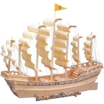 Woodcraft Dřevěné 3D puzzle loď plachetnice P131