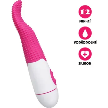 VšeNaSex.cz Silikonový vibrátor Silicone Tongue