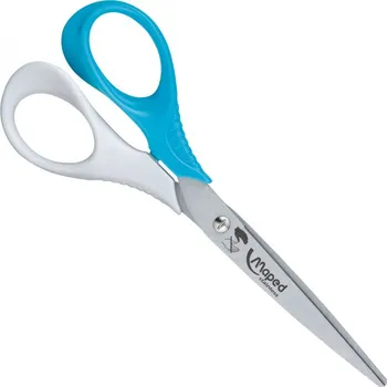Nůžky Maped Shape 16 cm pro leváky - modrá-bílá