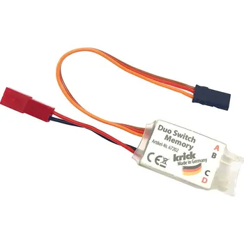 RC model letadla Krick Modelltechnik Krick elektronický spínač Duo Memory - expresní doprava
