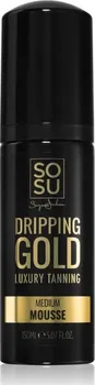 Samoopalovací přípravek SOSU Cosmetics Dripping Gold Luxury samoopalovací pěna 150 ml Medium