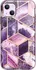 Pouzdro na mobilní telefon Supcase Cosmo pro Apple iPhone 14 Plus Marble Purple