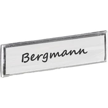 Poštovní schránka Burg Wächter 18661 BK 92 F SB Jmenovka plast transparentní