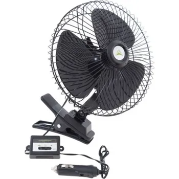 Domácí ventilátor Ventilátor 24V/21W kovový pr.20cm s klipsem, 86338