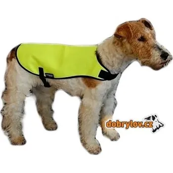 Obleček pro psa Záhoří Rudel Reflexní vesta pro psy bez reflexní pásky - žlutá Velikost: XL