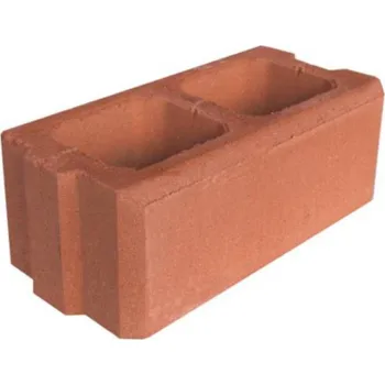 plotová tvarovka Tvárnice PRESBETON SIMPLE BLOCK HX 1/20/AF hladká cihlová