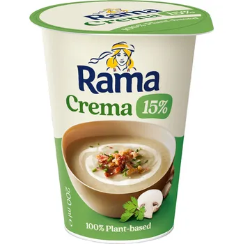 Rama Crema 100% rostlinná alternativa na vaření 15 % 200 ml