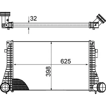 Motor automobilu Chladič turba MAHLE CI 482 000S
