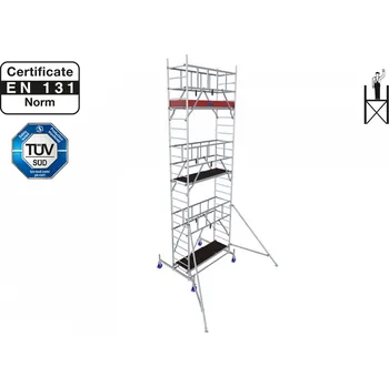 Lešení KRAUSE lešení pojízdné „PROTEC KRAUSE“ hliníkové, pracovní výška 7.3 m