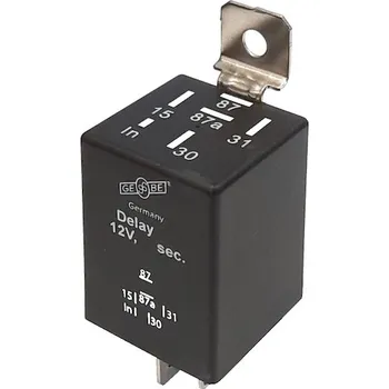 Auto elektroinstalace Časové relé - zpožděné sepnutí 10s - 12V