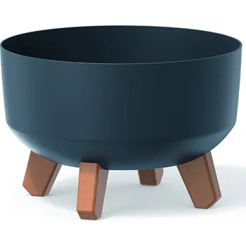 Květináč PRO Květináč GRACIA LOW 23,5 cm antracit