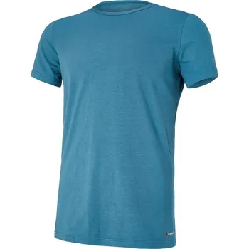 Pánské tričko Tričko pánské KR tenké výstřih U Outlast® - šedozelená L