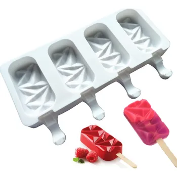 Forma na pečení Silicolove silikonová forma na nanuky Happy Sprinkles 4,6cm x 9cm