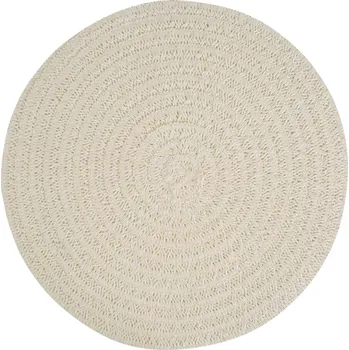 SADA 6KS PROSTÍRÁNÍ NA STŮL BOHO 9 (FI) 38 CM KRÉMOVÁ