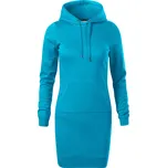 Malfini Snap Dámské mikinové šaty 419 tyrkysová S