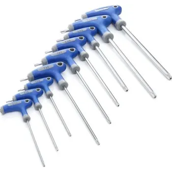 Klíč Klíče torx T-klíč, sada 9ks, KRAFT & DELE