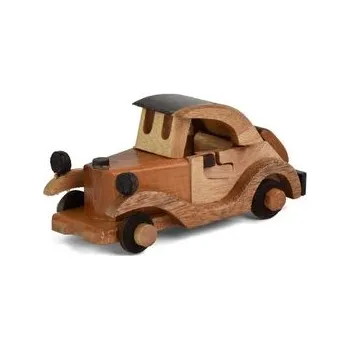 Dřevěná hračka Dřevěné autíčko veterán Z4