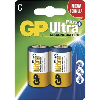 Článková baterie GP Ultra Plus Alkaline Battery C (LR14) 2 pack