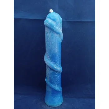 Svíčka Svíčka figurální Had modrý