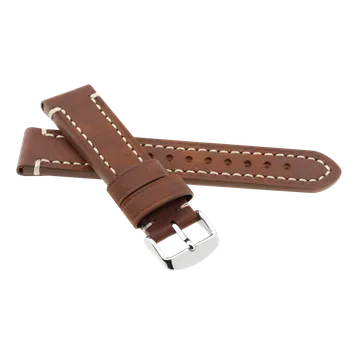 Řemínek na hodinky Kožený řemínek na hodinky R42003/24 (24 mm)