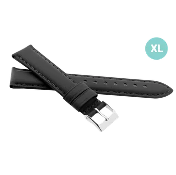 Řemínek na hodinky Prodloužený kožený řemínek na hodinky R41301/12XL (12 mm)