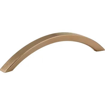 Nábytkové kování Walteco Nábytková úchytka Bari rozteč 128mm, broušená mosaz