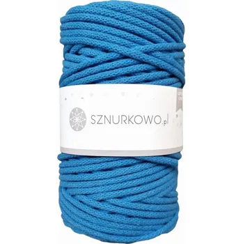 Příze Sznurkowo šňůry 5 mm - tyrkysová