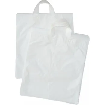 Potravinová fólie Taška igelitová LDPE 10 kg bílá 38 x 46 cm