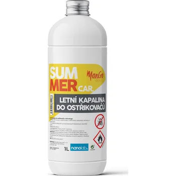 Směs do ostřikovače Letní kapalina do ostřikovačů Nanolab s vůní manga 1 litr