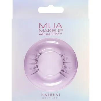 Umělé řasy MUA Makeup Academy Half Lash Natural umělé řasy 2 ks