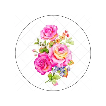 Jedlá dekorace na dort KVĚTINA 15, VARIANTA Jedlý papír 1720