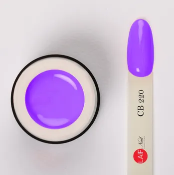 Umělé nehty Laif Barevný UV/LED gel fialový CB 220 Bahamas 6ml