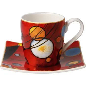 Goebel Kandinsky Espresso šálek červený