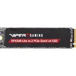 Patriot VP4300 Lite 1TB, VP4300L1TBM28H PATRIOT VIPER VP4300 Lite 1TB SSD / Interní / M.2 PCIe Gen4 x4 NVMe / 2280 / DRAMLESS