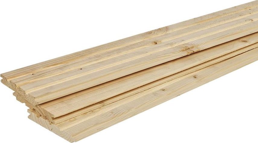 Smrková palubka 15 x 121 x 5 000 mm AB Klasik