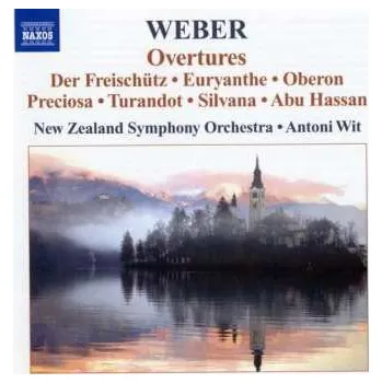Zahraniční hudba CD The New Zealand Symphony Orchestra: Overtures - Der Freischütz • Euryanthe • Oberon • Preciosa • Turandot • Silvana • Abu Hassan 2008