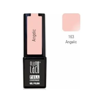 Umělé nehty GlamLac Gel lak růžový - 163 Angelic 6 ml