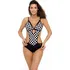 Dámské plavky Marko Stella Nero M-527 černé/bílé S
