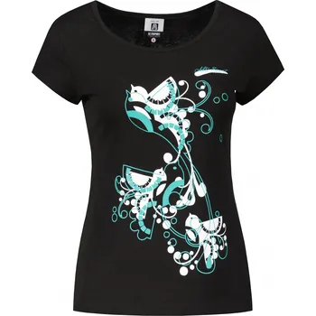 Dámské tričko Dámské triko ALTISPORT ALW179122 ČERNOMODRÁ S