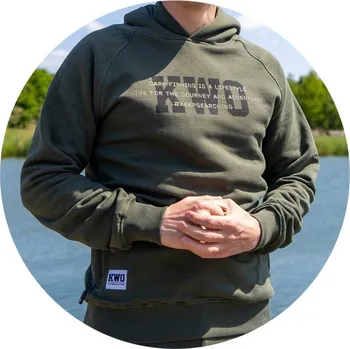 Dámská mikina Mikina s Kapucí KWO Typewriter Hoodie Velikost S