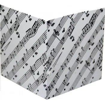 Party dekorace Aim gift Minibloček kostka PARTITURA