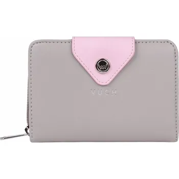 Dámská koženková peněženka VUCH Nook, šedá