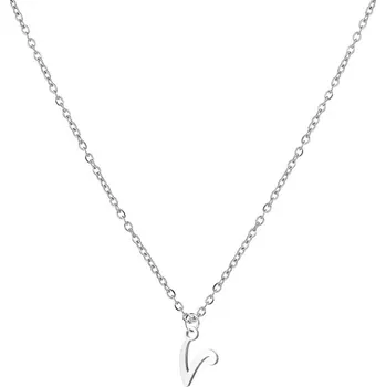 Šperk Šperky4U Ocelový náhrdelník, písmeno - OPD0339-V